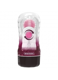 Прозрачный текстурированный мастурбатор Vacuum Cup Masturbator Black Hole - Baile - в Ногинске купить с доставкой