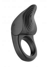 Черное эрекционное виброкольцо Vibro Lust Ring - MALESATION - в Ногинске купить с доставкой