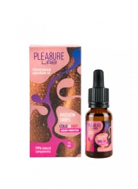 Жидкий вибратор Passion Drips Cold n Hot - 15 мл. - Pleasure Lab - купить с доставкой в Ногинске