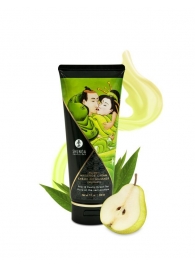 Массажный крем для тела с ароматом груши и зелёного чая Pear   Exotic Green Tea - 200 мл. - Shunga - купить с доставкой в Ногинске