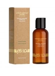 Натуральная массажная смазка Natural Lubricant Orange Blossom - 100 мл. - YESforLOV - купить с доставкой в Ногинске