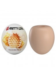 Бежевый мастурбатор-яйцо Pleasure Egg II - Baile - в Ногинске купить с доставкой