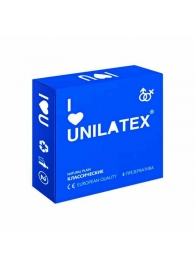 Классические презервативы Unilatex Natural Plain - 3 шт. - Unilatex - купить с доставкой в Ногинске