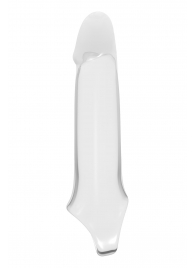 Прозрачная насадка-удлинитель 6.6’’ Extender With Ball Strap - 17,3 см. - Dream Toys - в Ногинске купить с доставкой