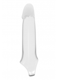 Прозрачная насадка-удлинитель 7.6’’ Extender With Ball Strap - 20,5 см. - Dream Toys - в Ногинске купить с доставкой