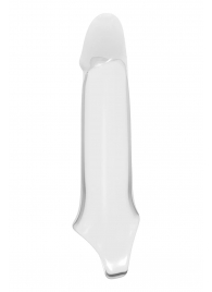 Прозрачная насадка-удлинитель 8.8’’ Extender With Ball Strap - 23,6 см. - Dream Toys - в Ногинске купить с доставкой