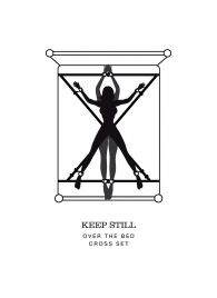 Набор для связывания на кровати Keep Still - Fifty Shades of Grey - купить с доставкой в Ногинске