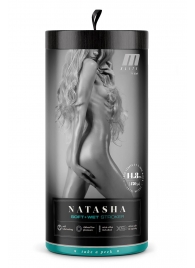 Мастурбатор-вагина с вибрацией Soft   Wet Natasha Realistic Beige Masturbator - Blush Novelties - в Ногинске купить с доставкой