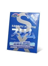 Презерватив Sagami Xtreme FEEL FIT 3D - 1 шт. - Sagami - купить с доставкой в Ногинске
