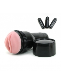 Мастурбатор-вагина Fleshlight - Vibro Pink Lady Touch с вибрацией - Fleshlight - в Ногинске купить с доставкой