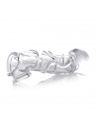 Прозрачная насадка для увеличения члена 2 Inch Clear Extender Sleeve - XR Brands - в Ногинске купить с доставкой