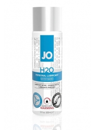 Возбуждающий лубрикант на водной основе JO Personal Lubricant H2O Warming - 60 мл. - System JO - купить с доставкой в Ногинске