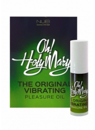 Масло унисекс с эффектом вибрации Oh! Holy Mary - 6 мл. - Nuei cosmetics - купить с доставкой в Ногинске