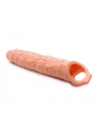 Телесная насадка-удлинитель 3 Inch Extender Sleeve - 27,3 см. - XR Brands - в Ногинске купить с доставкой