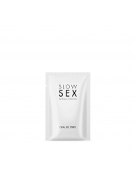 Полоски для орального секса Slow Sex Oral Sex Strips - 7 шт. - Bijoux Indiscrets - купить с доставкой в Ногинске