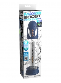 Синяя вакуумная автоматическая помпа Max Boost Pro Flow - Pipedream - в Ногинске купить с доставкой