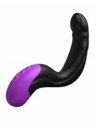 Черно-фиолетовый вибромассажёр простаты Hyper-Pulse P-Spot Massager - Pipedream - в Ногинске купить с доставкой