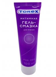 Гель-смазка на водной основе For Men - 100 мл. - Torex - купить с доставкой в Ногинске