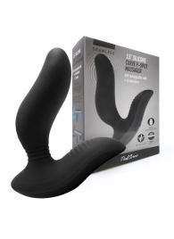 Черный вибромассажер простаты 3,5’’ Curve P-spot Massager - 12 см. - Erokay - в Ногинске купить с доставкой
