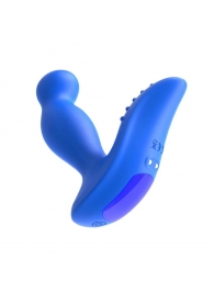 Синий вибромассажер простаты 3,5’’ P-spot Massager - 12,5 см. - Erokay - в Ногинске купить с доставкой