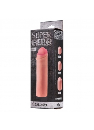 Фаллоудлинитель SUPER HERO Casanova - 18 см. - Lola Games - в Ногинске купить с доставкой