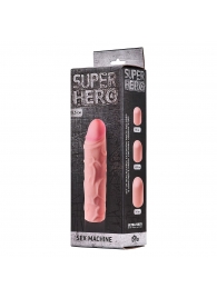 Фаллоудлинитель SUPER HERO Sex Machine - 15,5 см. - Lola Games - в Ногинске купить с доставкой