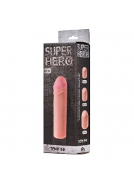 Фаллоудлинитель SUPER HERO Tempter - 16 см. - Lola Games - в Ногинске купить с доставкой