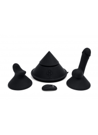 Конусный вибромассажер Cowgirl Cone с 2 насадками - CowGirl - купить с доставкой в Ногинске