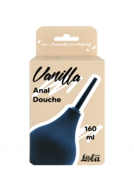 Черный анальный душ Anal Douche M - Lola Games - купить с доставкой в Ногинске