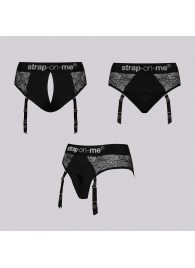 Трусики для фиксации насадок Strap-on-me Harness Lingerie Diva XS - Strap-on-me - купить с доставкой в Ногинске