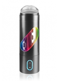 Перезаряжаемый мастурбатор-ротик Extreme Toyz Rechargeable Roto-Bator Mouth - Pipedream - в Ногинске купить с доставкой