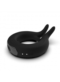 Черное эрекционное кольцо Marry Me Rechargeable Vibrating Cockring - Adrien Lastic - в Ногинске купить с доставкой