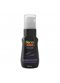 Пролонгирующая гель-смазка Sico Marathon - 50 мл. - Sico - купить с доставкой в Ногинске