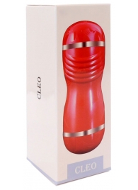 Двусторонний мастурбатор в колбе Cleo - вагина и ротик - Boys of Toys - в Ногинске купить с доставкой