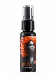 Гель с эффектом вибрации Volcano Of Passion со вкусом персика и маракуйи - 25 мл. - Erotist Lubricants - купить с доставкой в Ногинске
