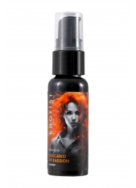 Гель с эффектом вибрации Volcano Of Passion со вкусом вишни - 25 мл. - Erotist Lubricants - купить с доставкой в Ногинске