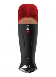 Мастурбатор-вагина в колбе с вибрацией Fuck-O-Matic Pro XL - Pipedream - в Ногинске купить с доставкой