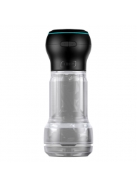 Набор PowerBlow   Feel Pocket Stroker Crystal: мастурбатор и интерактивная насадка - Kiiroo - в Ногинске купить с доставкой