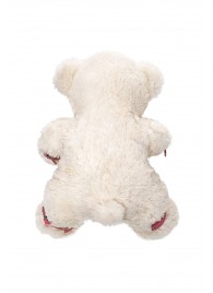 Бондажный набор: белый мишка с розовыми оковами и наручниками - Pecado - купить с доставкой в Ногинске