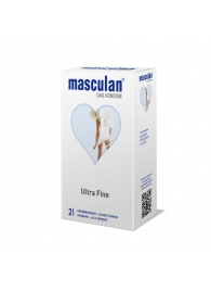 Особо тонкие презервативы Masculan Ultra Fine - 21 шт. - Masculan - купить с доставкой в Ногинске