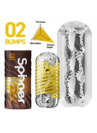 Мастурбатор Tenga Spinner DX 02 Bumps - Tenga - в Ногинске купить с доставкой
