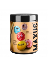 Точечные презервативы MAXUS 2000 Amazing Dots с железным кейсом - 15 шт. - Maxus - купить с доставкой в Ногинске