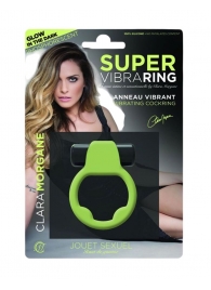 Люминесцентное эрекционное виброкольцо Super - Clara Morgane - в Ногинске купить с доставкой