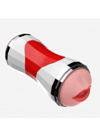 Двусторонний мастурбатор в колбе Power Grip Cup - вагина и ротик - Boys of Toys - в Ногинске купить с доставкой