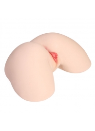 Мастурбатор-полуторс с двойным слоем материала Jenny Onahole Real Hips - KOKOS - в Ногинске купить с доставкой