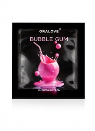 Саше съедобной оральной смазки OraLove с ароматом бабл-гам - 3 гр. - Биоритм - купить с доставкой в Ногинске