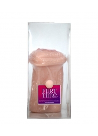 Телесный мастурбатор-вагина с фигурками на поверхности - LOVETOY (А-Полимер) - в Ногинске купить с доставкой