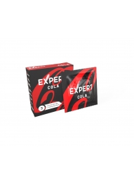 Презервативы с ароматом колы Expert Cola - 3 шт. - Expert - купить с доставкой в Ногинске