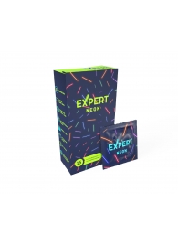 Светящиеся в темноте презервативы Expert Neon - 15 шт. - Expert - купить с доставкой в Ногинске