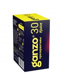 Ароматизированные презервативы Ganzo Juice - 30 шт. - Ganzo - купить с доставкой в Ногинске